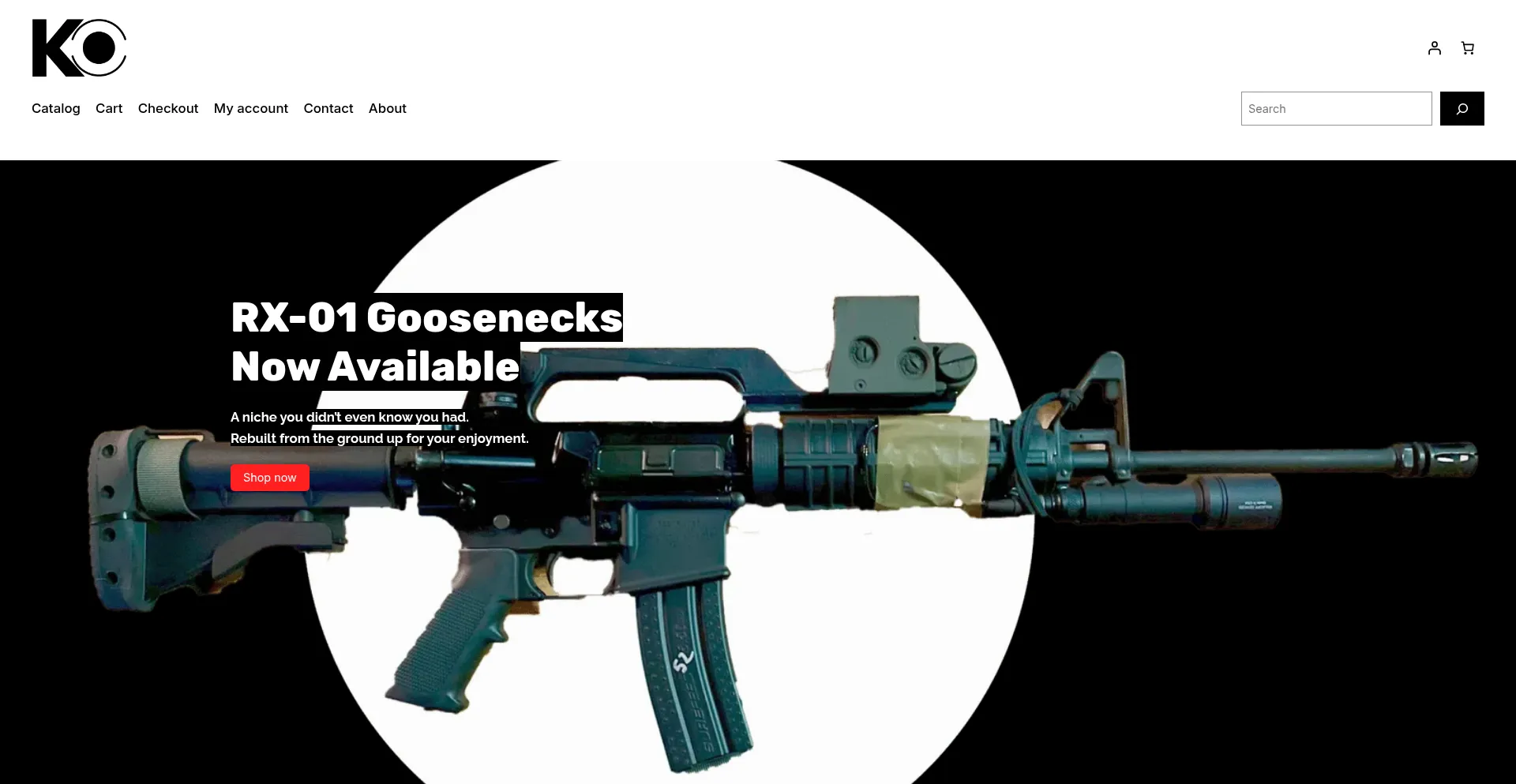 Website screenshot of Kernoptic.com