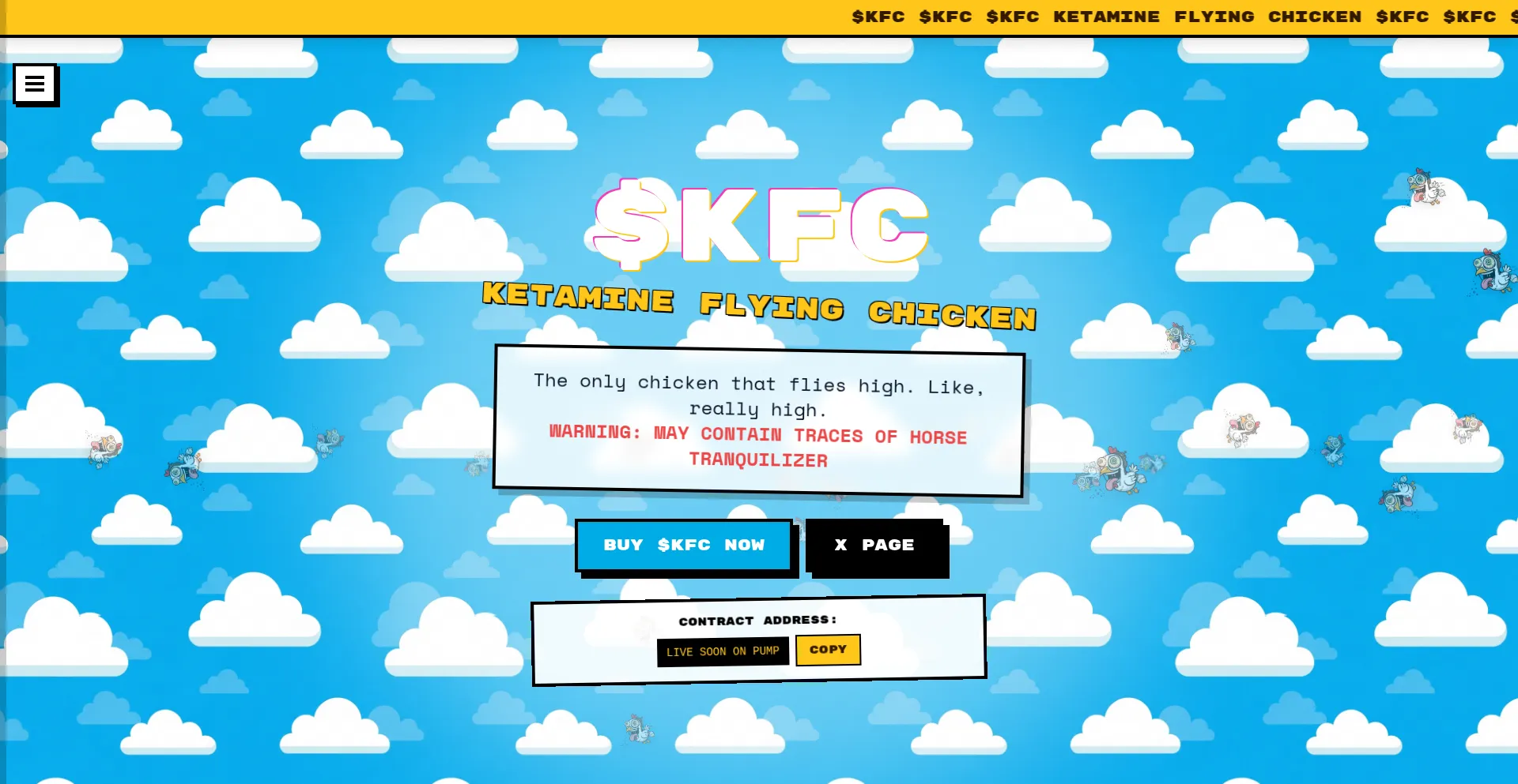 Ketamineflyingchicken.com