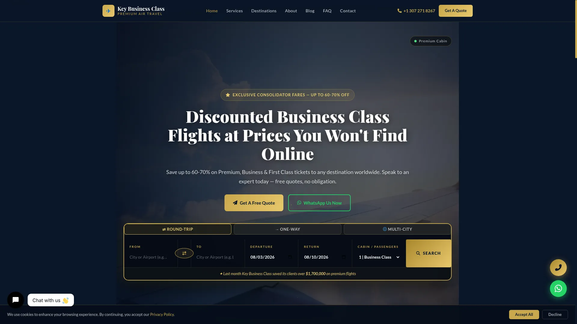 Keybusinessclass.com