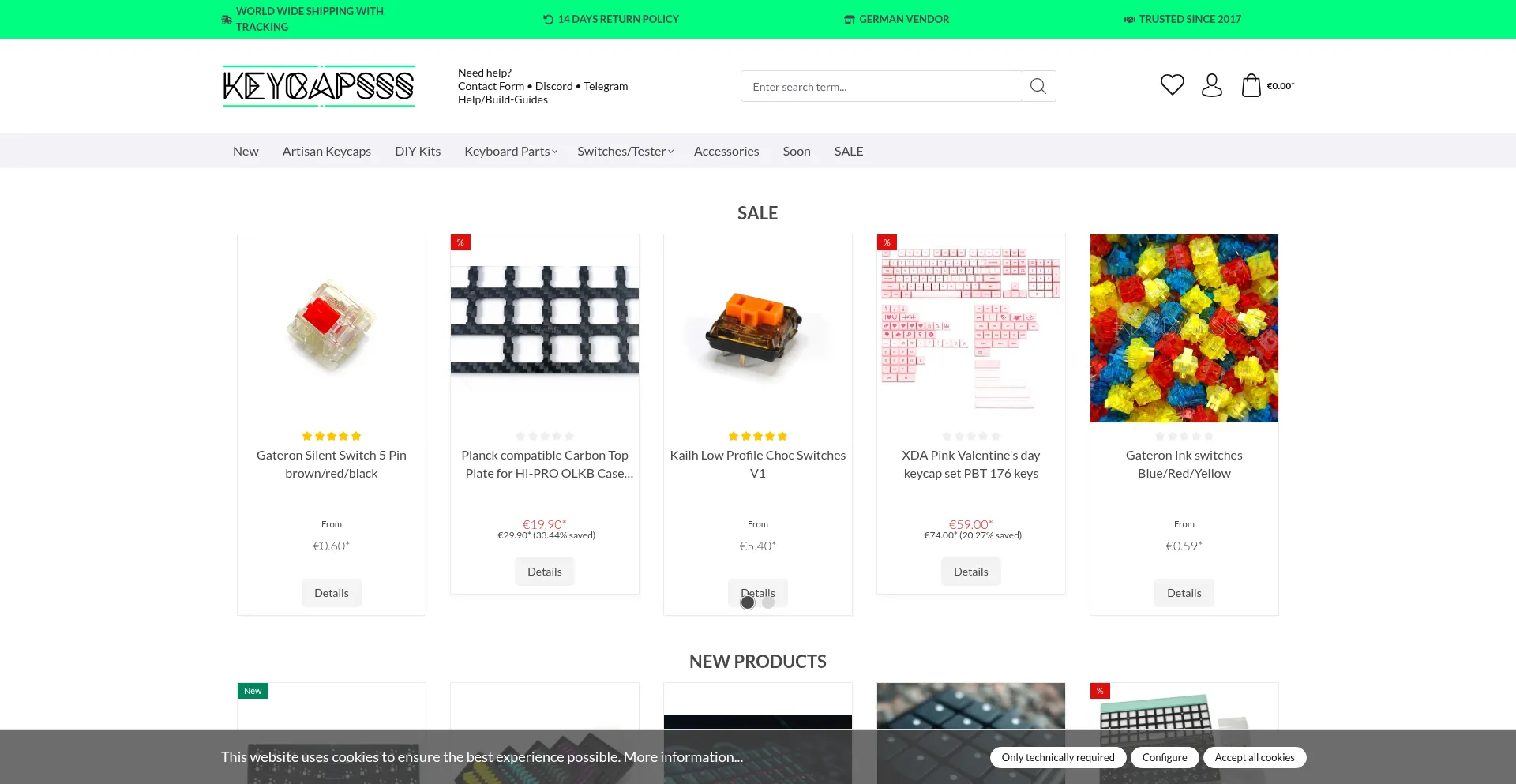 Keycapsss.com é Seguro e Confiável?
