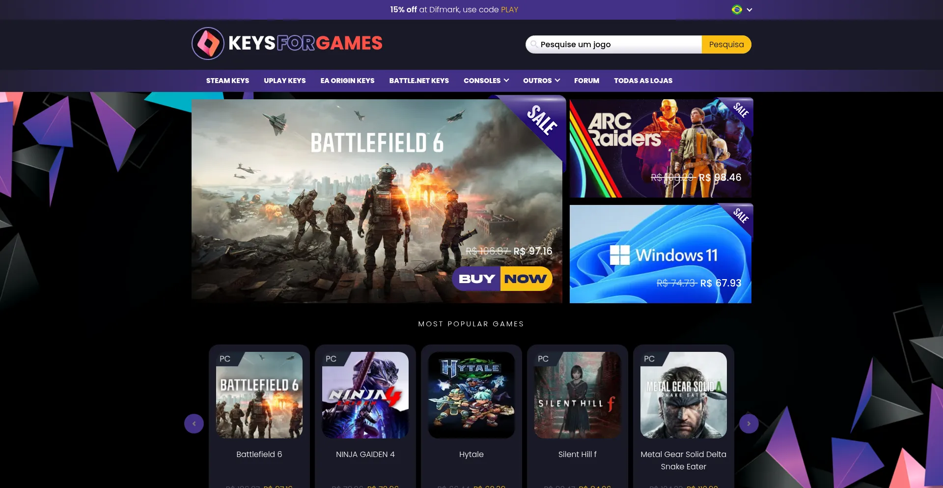 Keysforsteam.com.br