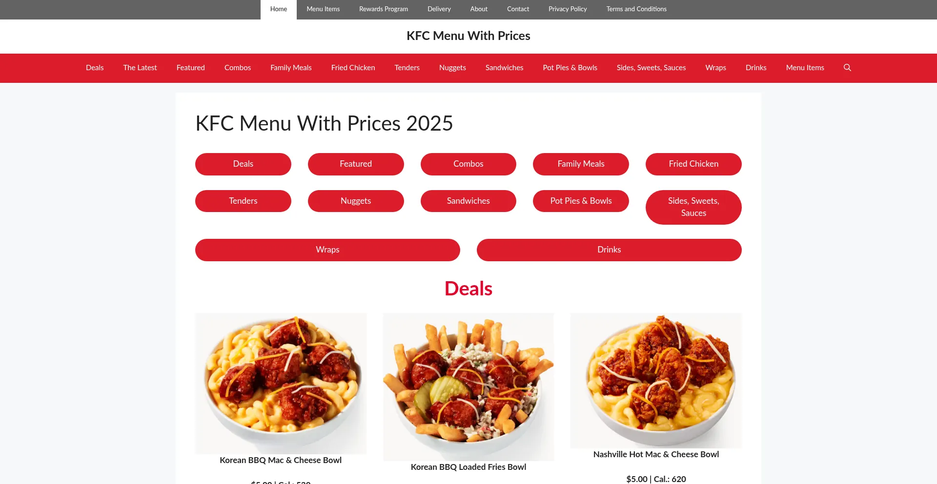 Kf-menus.com é Seguro e Confiável?