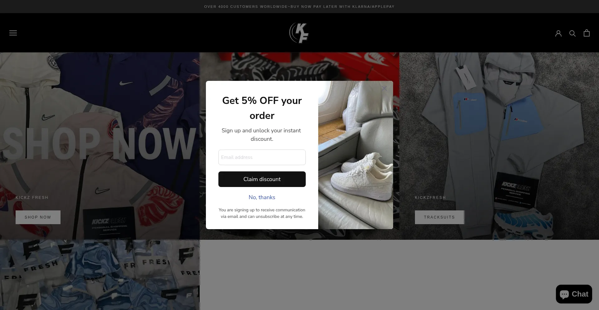 Kickzfresh.co.uk é Seguro e Confiável?