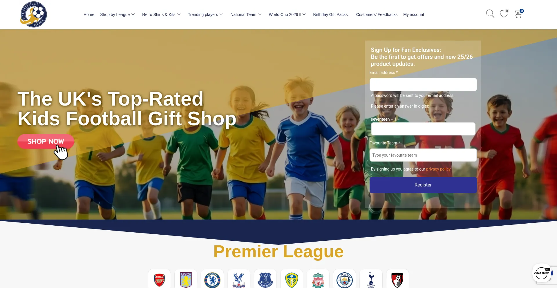 Kidsfootballkit.co.uk