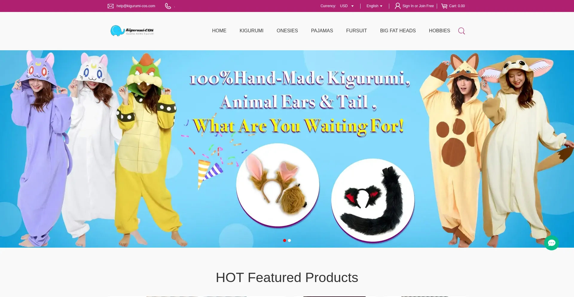 Kigurumi-cos.com é Seguro e Confiável?