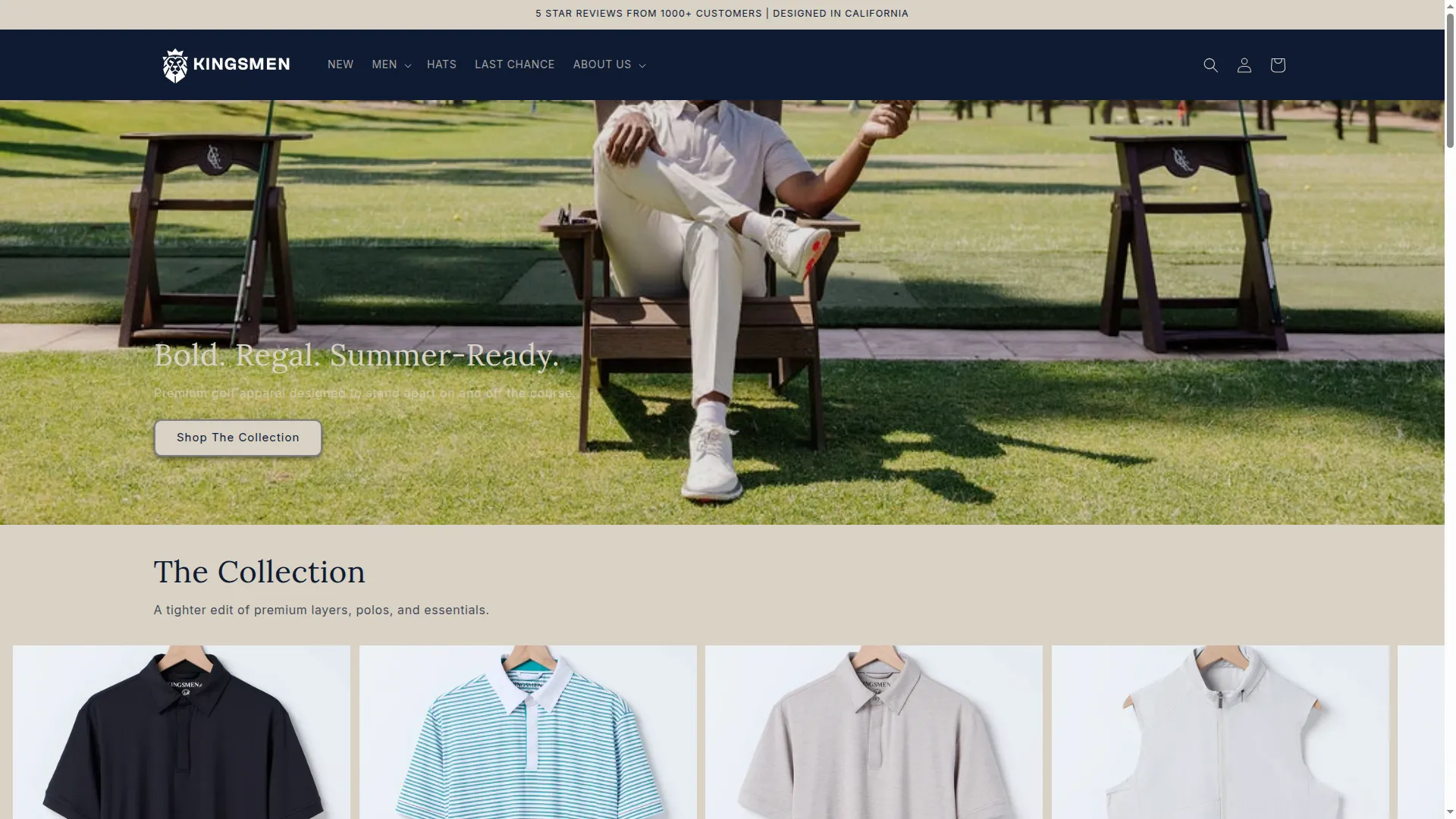 Kingsmengolf.com