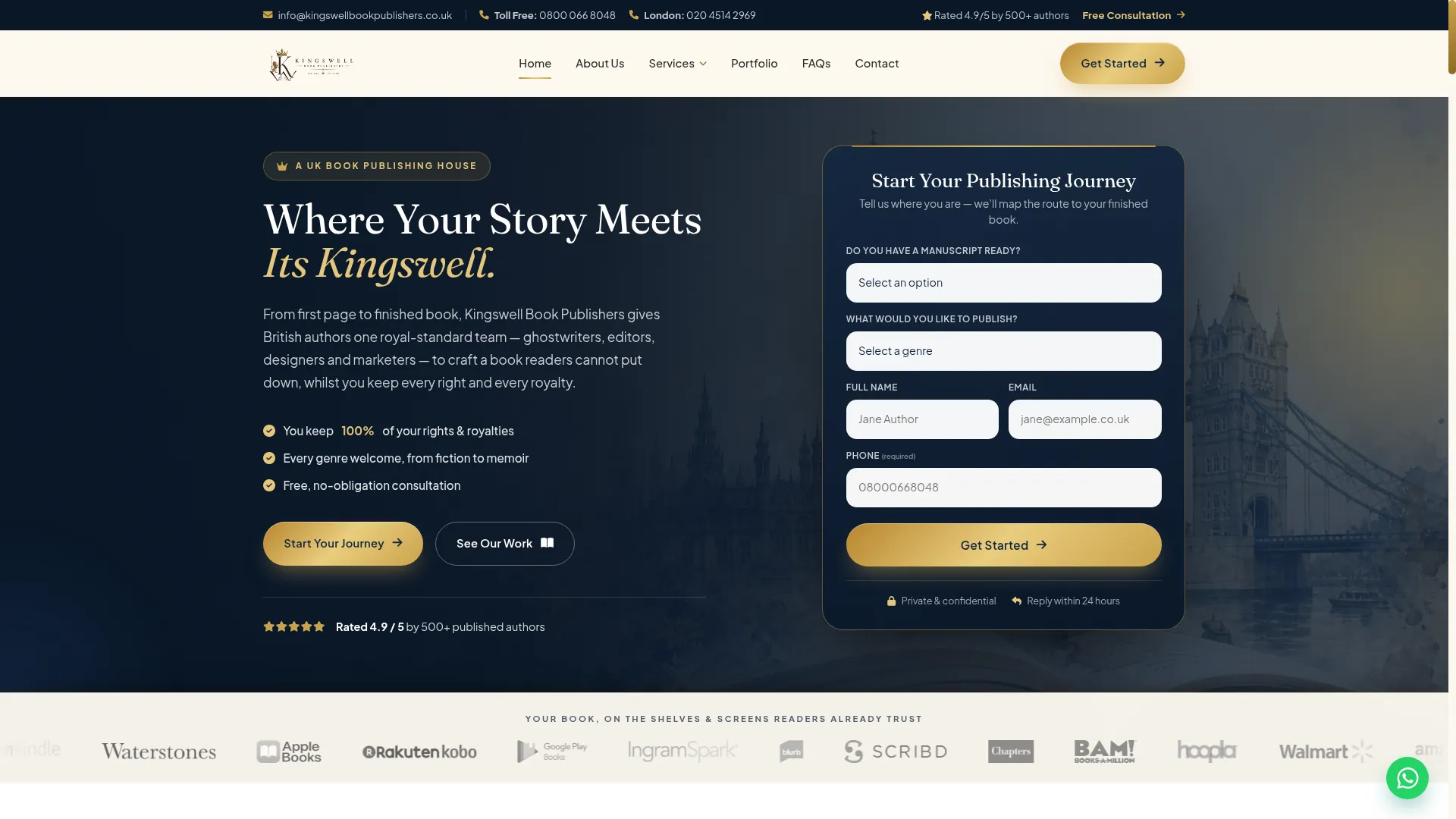 Kingswellbookpublishers.co.uk