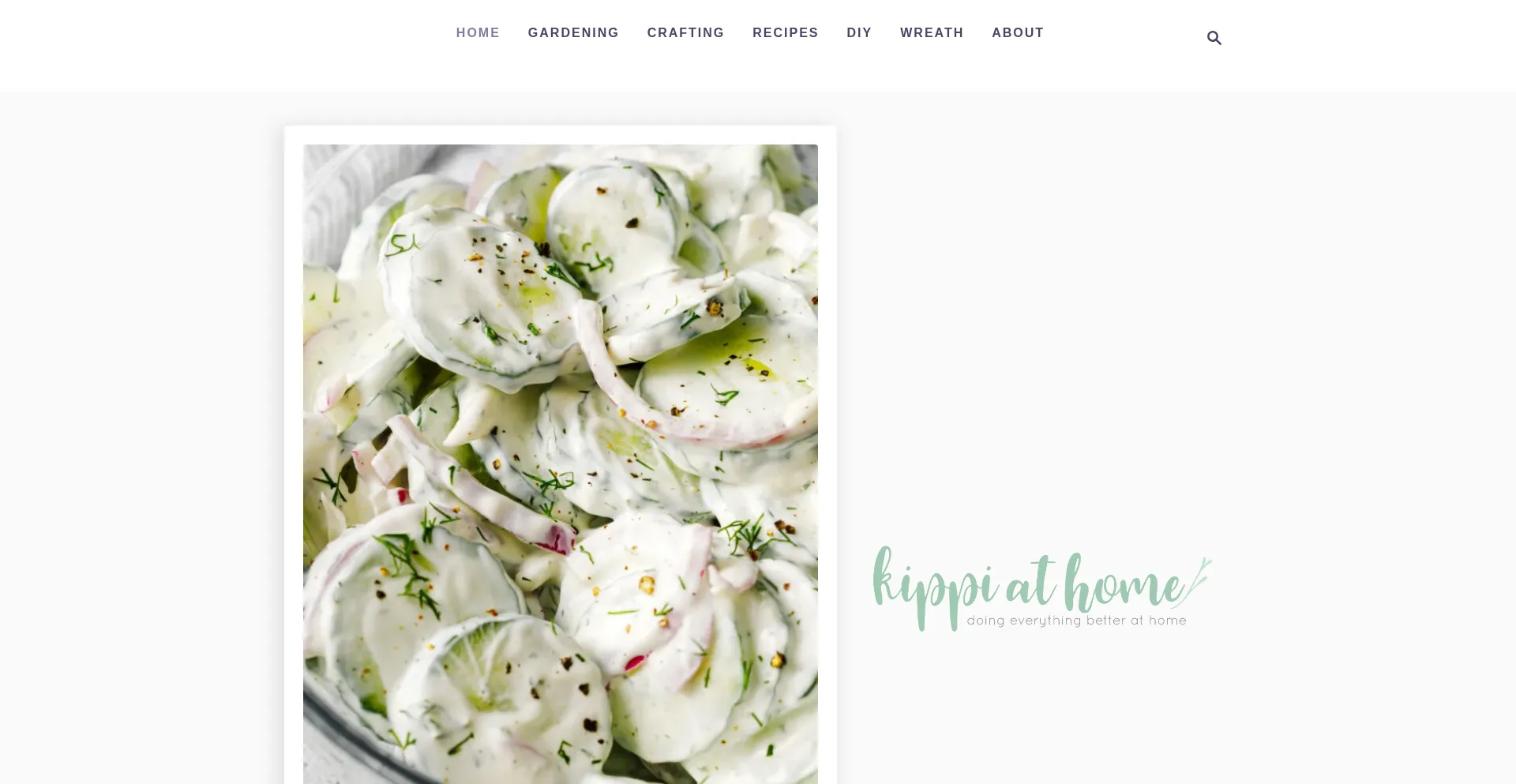 Website screenshot of Kippiathome.com