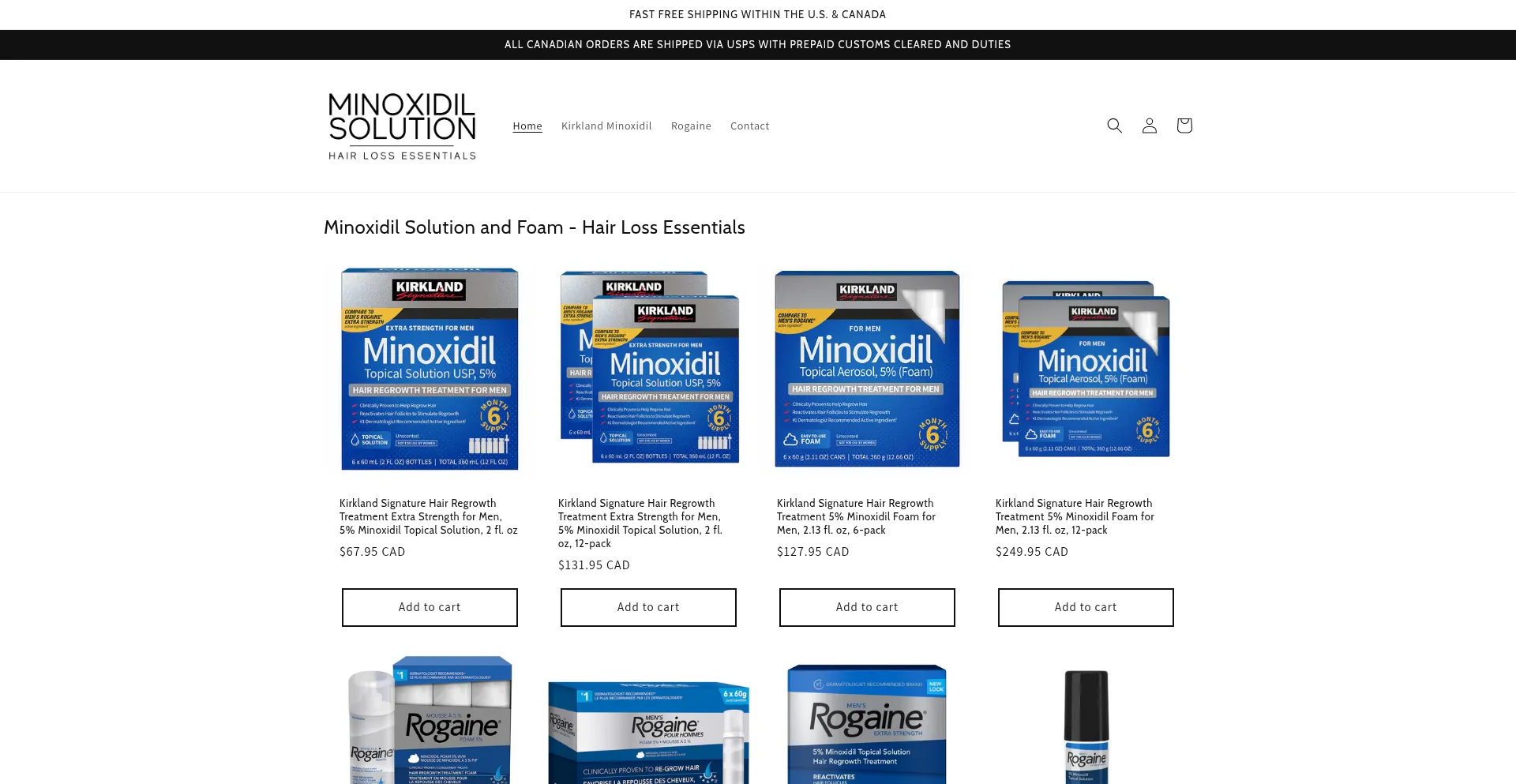 Kirklandminoxidilsolution.com é Seguro e Confiável?