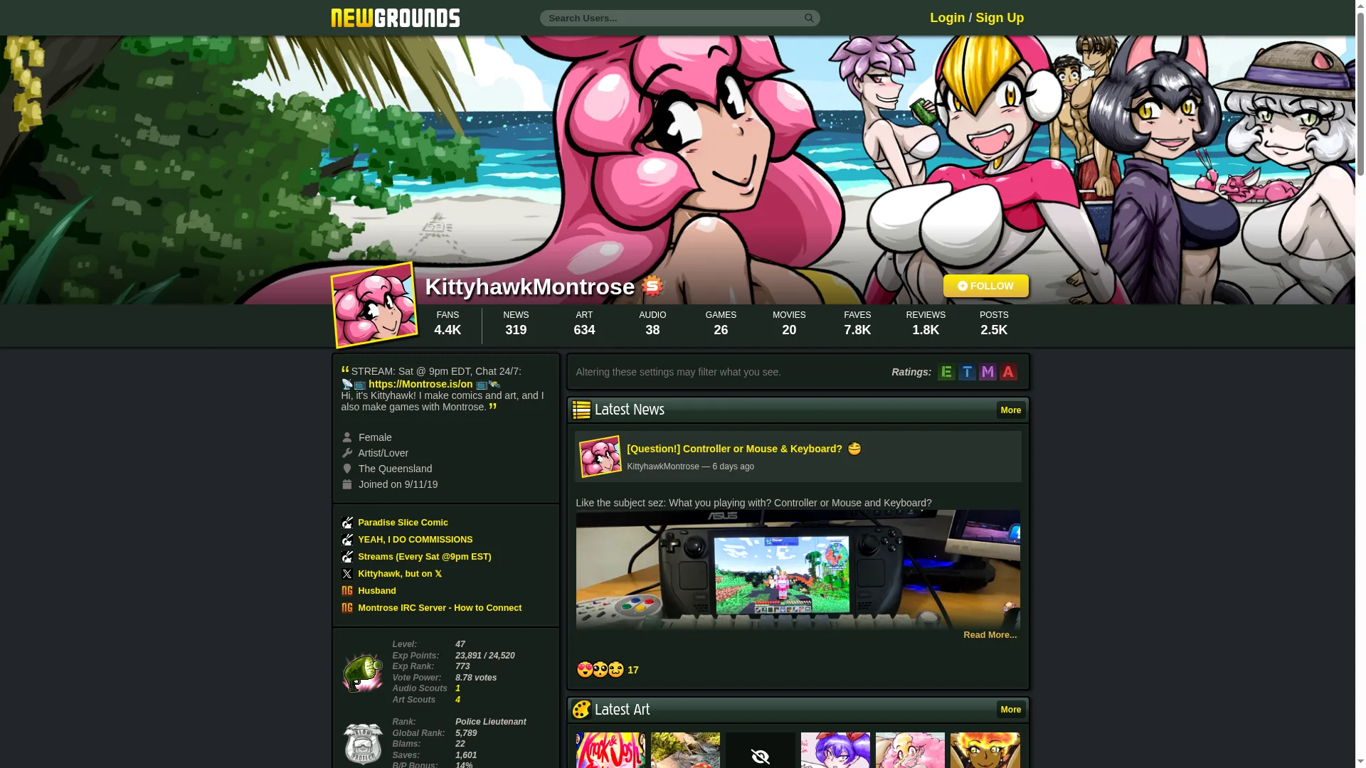 Kittyhawkmontrose.newgrounds.com