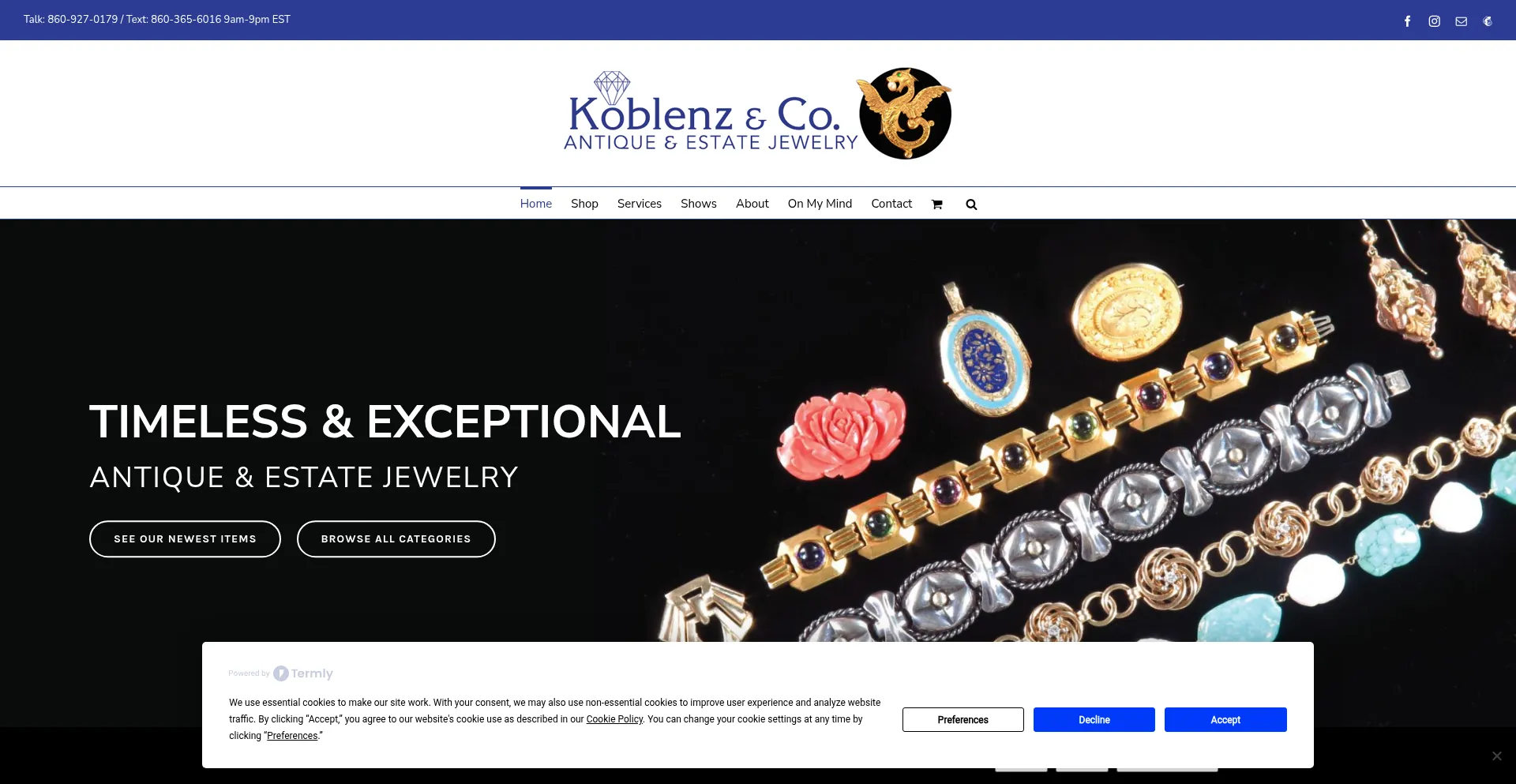 Koblenzestatejewelry.com é Seguro e Confiável?