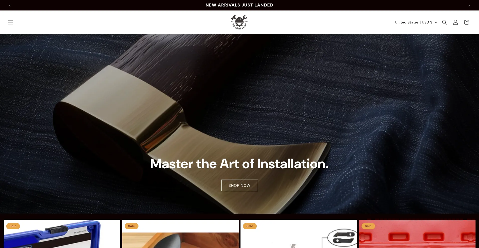 Website screenshot of Konstbe.store