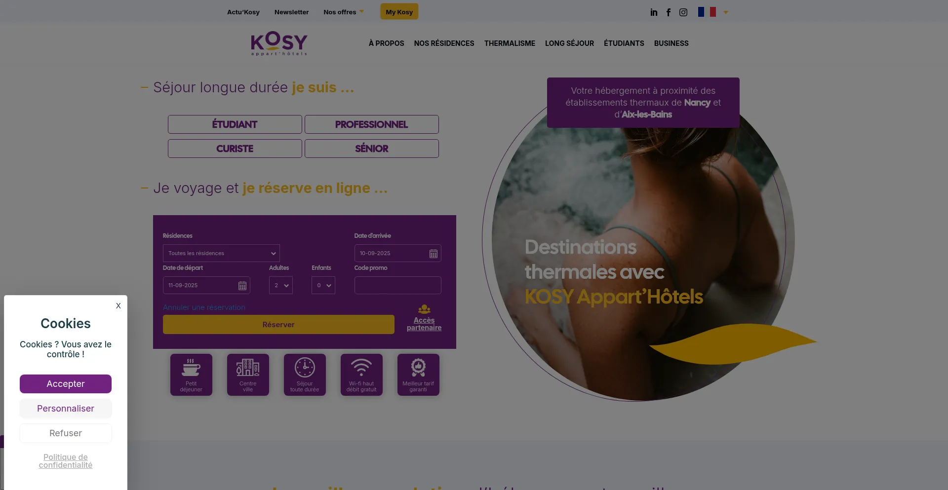 Kosy-apparthotels.com é Seguro e Confiável?