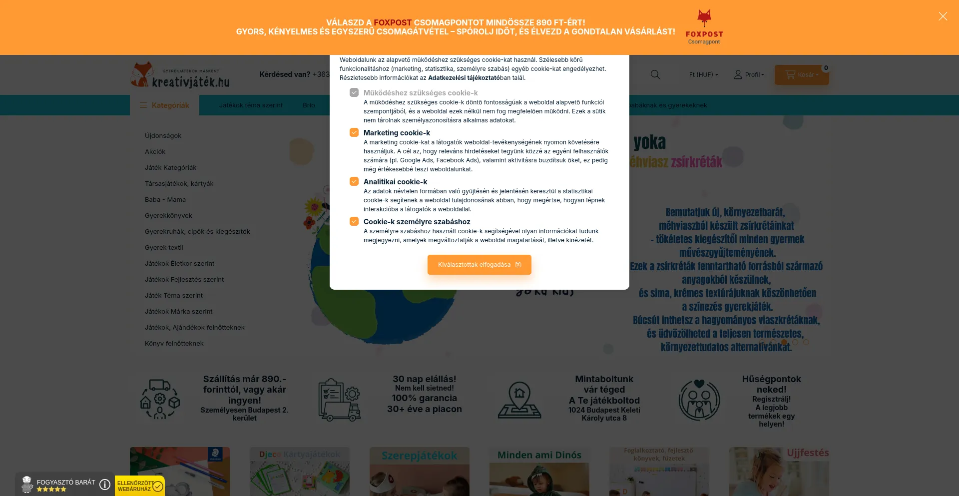 Kreativjatek.hu é Seguro e Confiável?