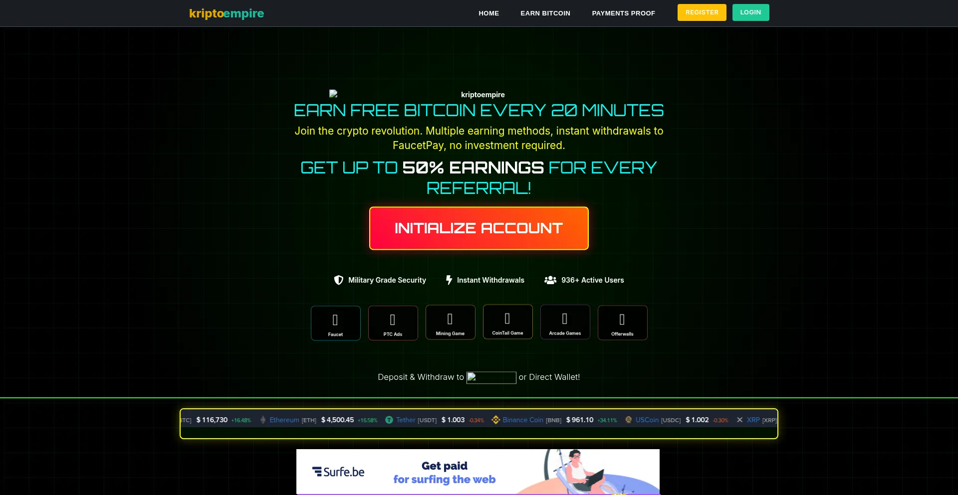 Kriptoempire.com é Seguro e Confiável?