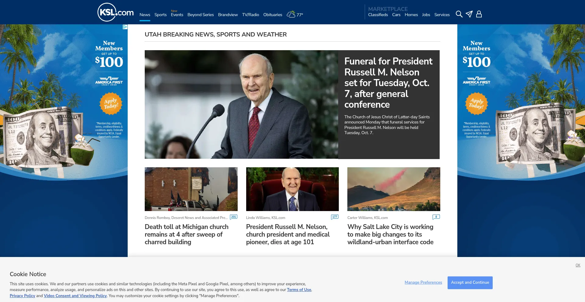 Ksl.com Screenshot