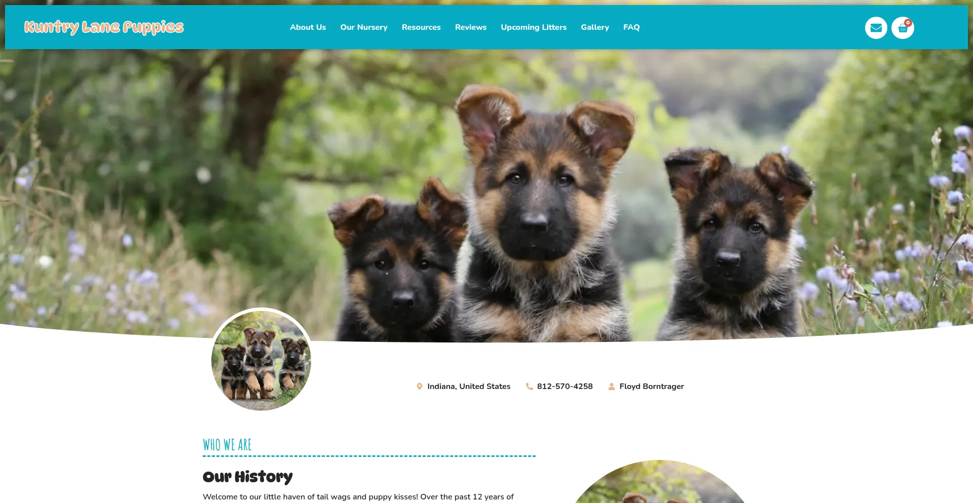 Kuntrylanepuppies.com