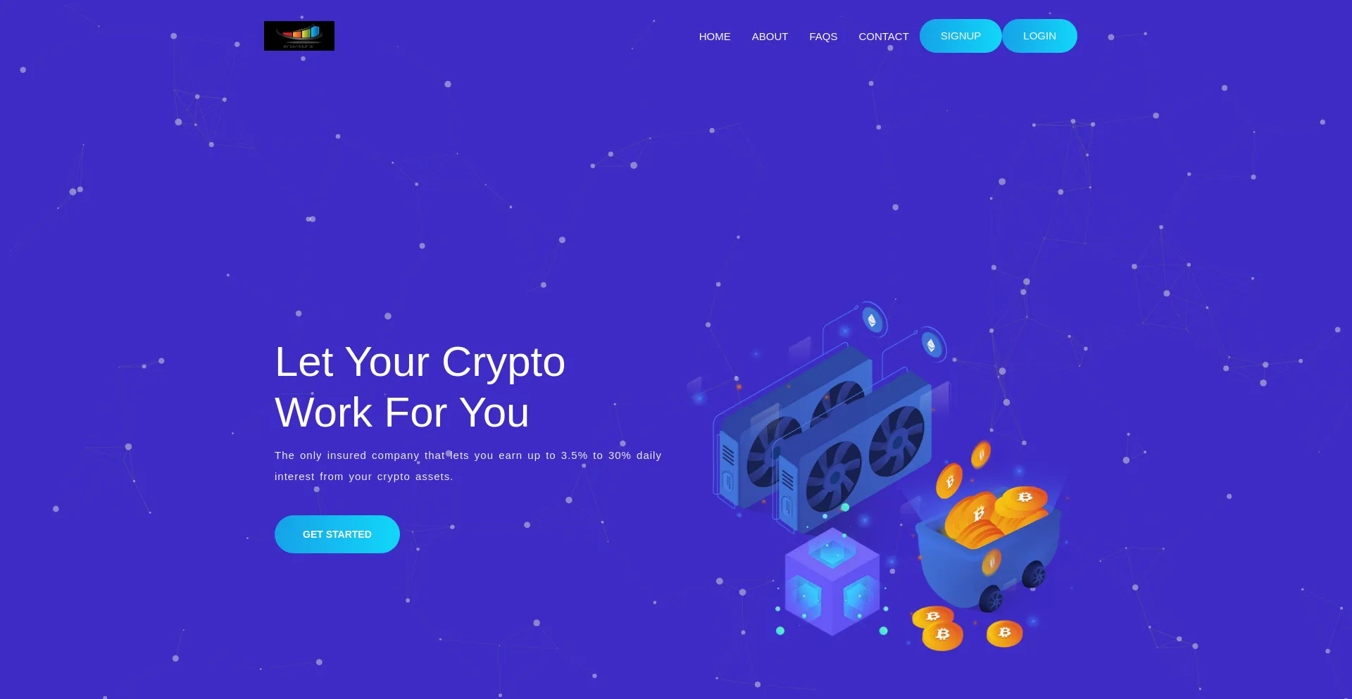Website screenshot of Kwmfx.com
