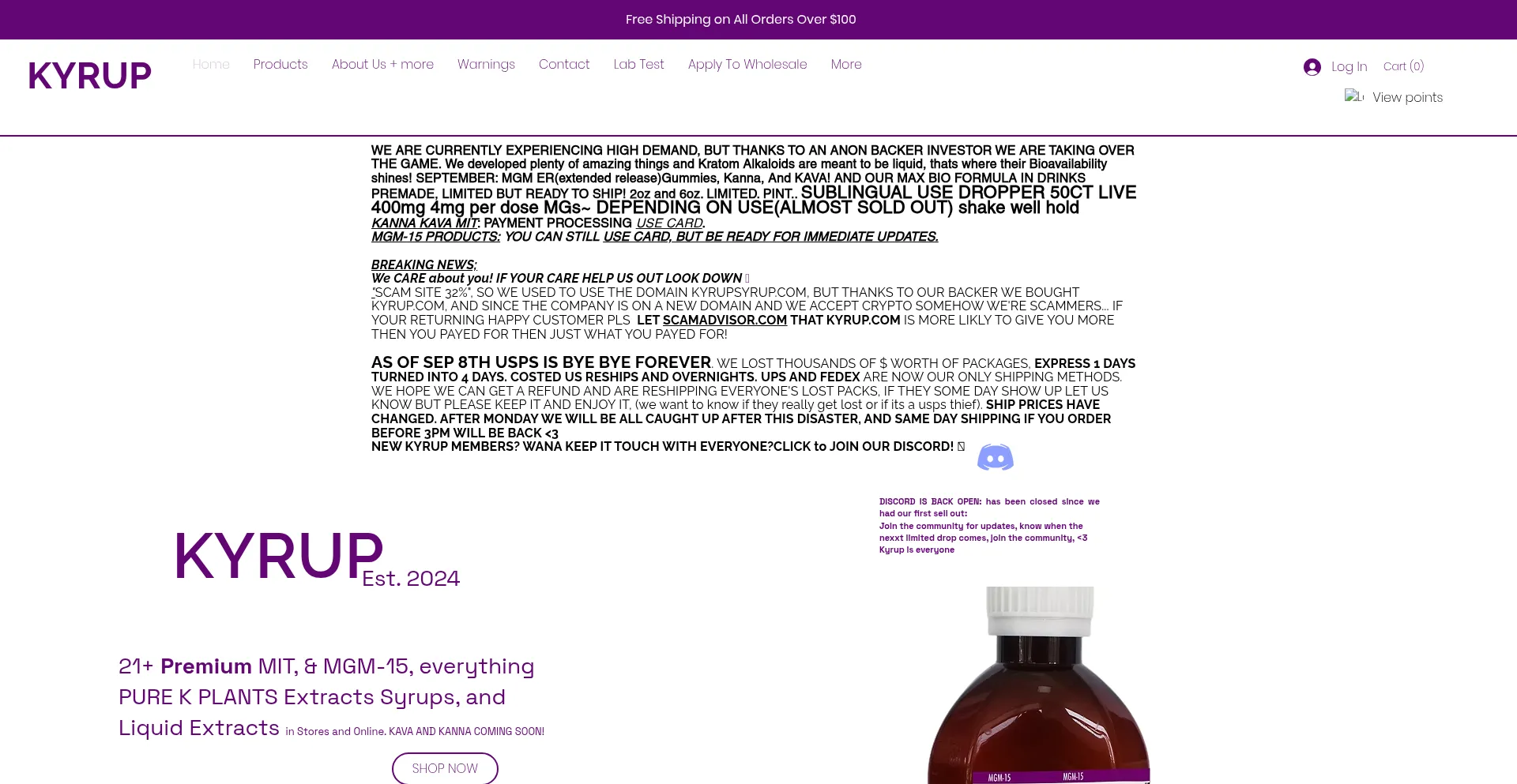 Kyrupsyrup.com é Seguro e Confiável?