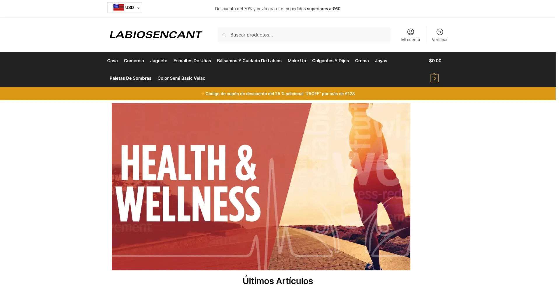 Website screenshot of Labiosencantadores.com