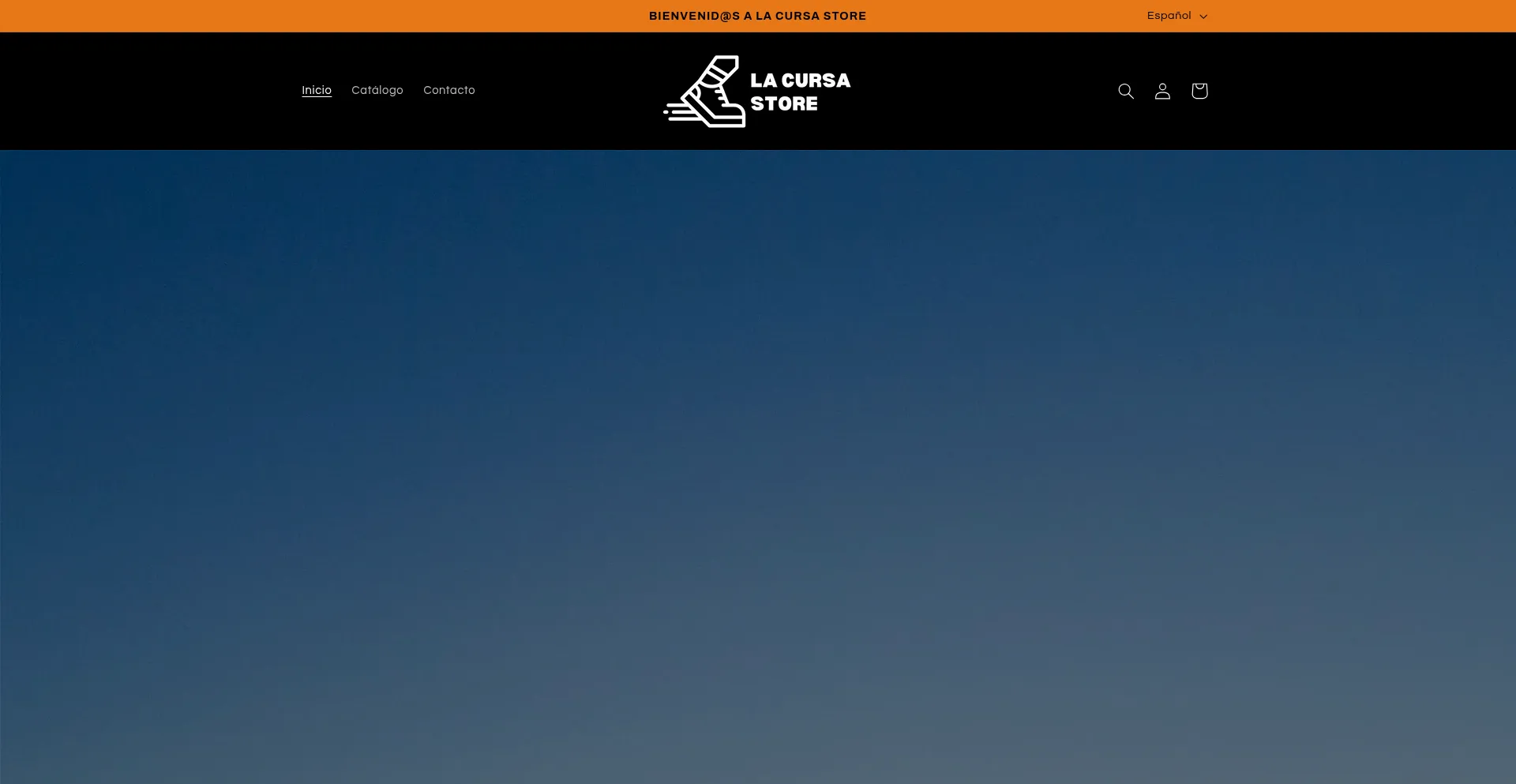 Website screenshot of Lacursastore.com