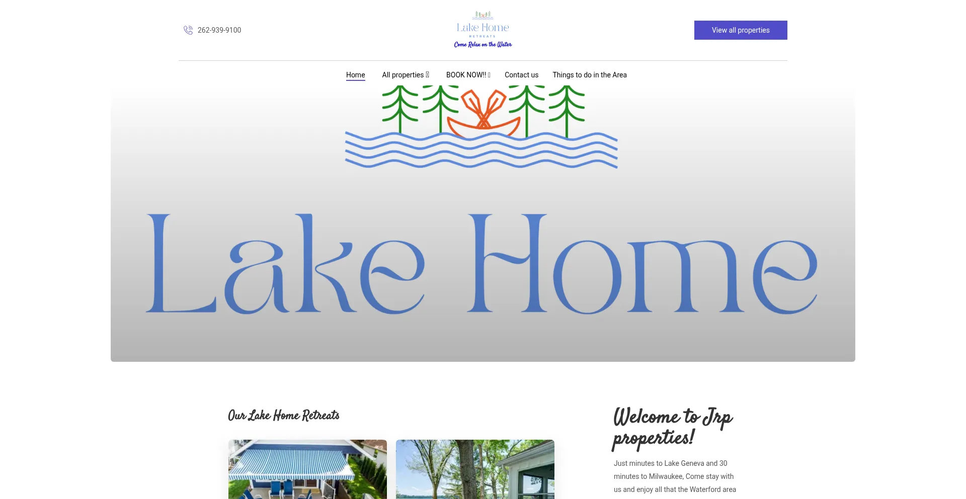 Lakehomeretreats.com