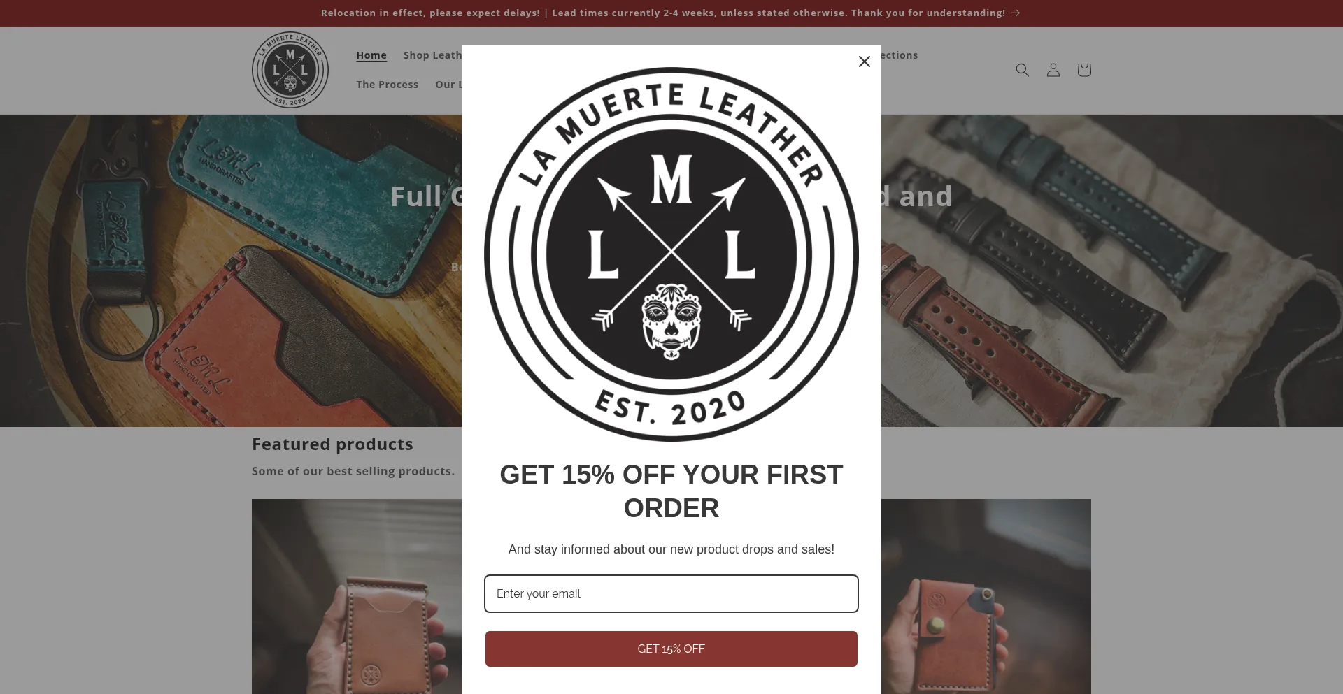 Lamuerteleathercraft.com