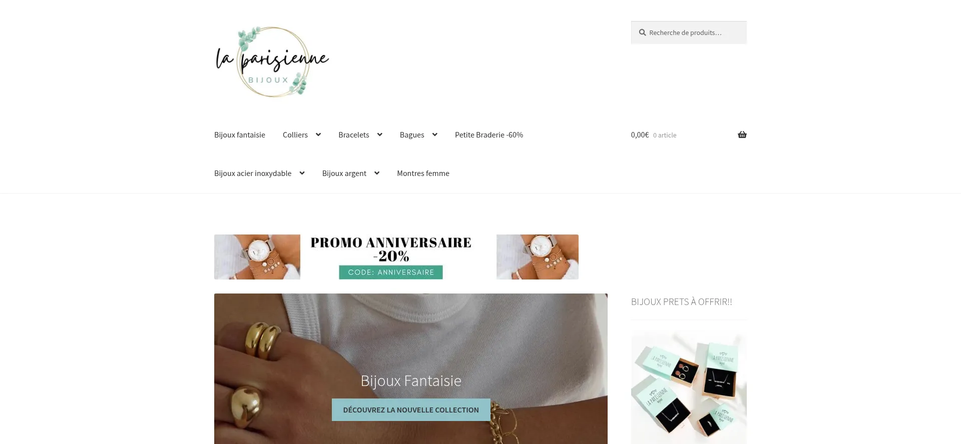 Laparisiennebijoux.com