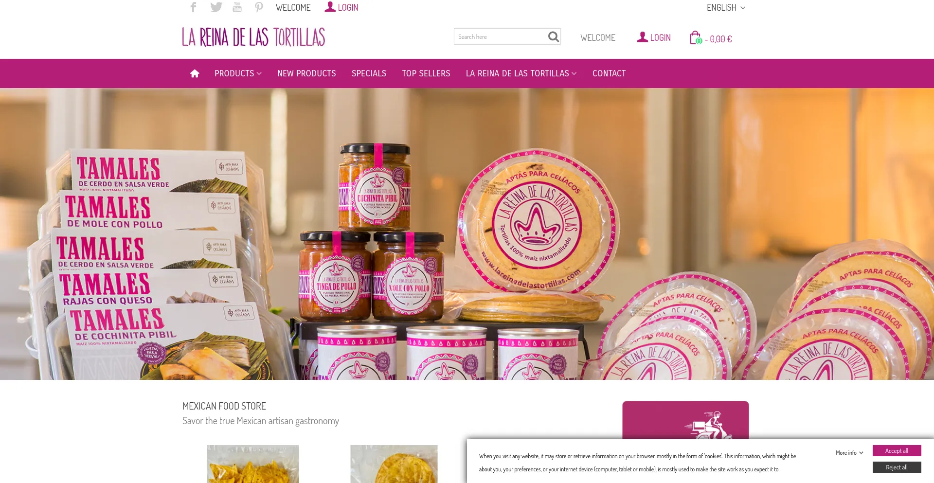 Lareinadelastortillas.com