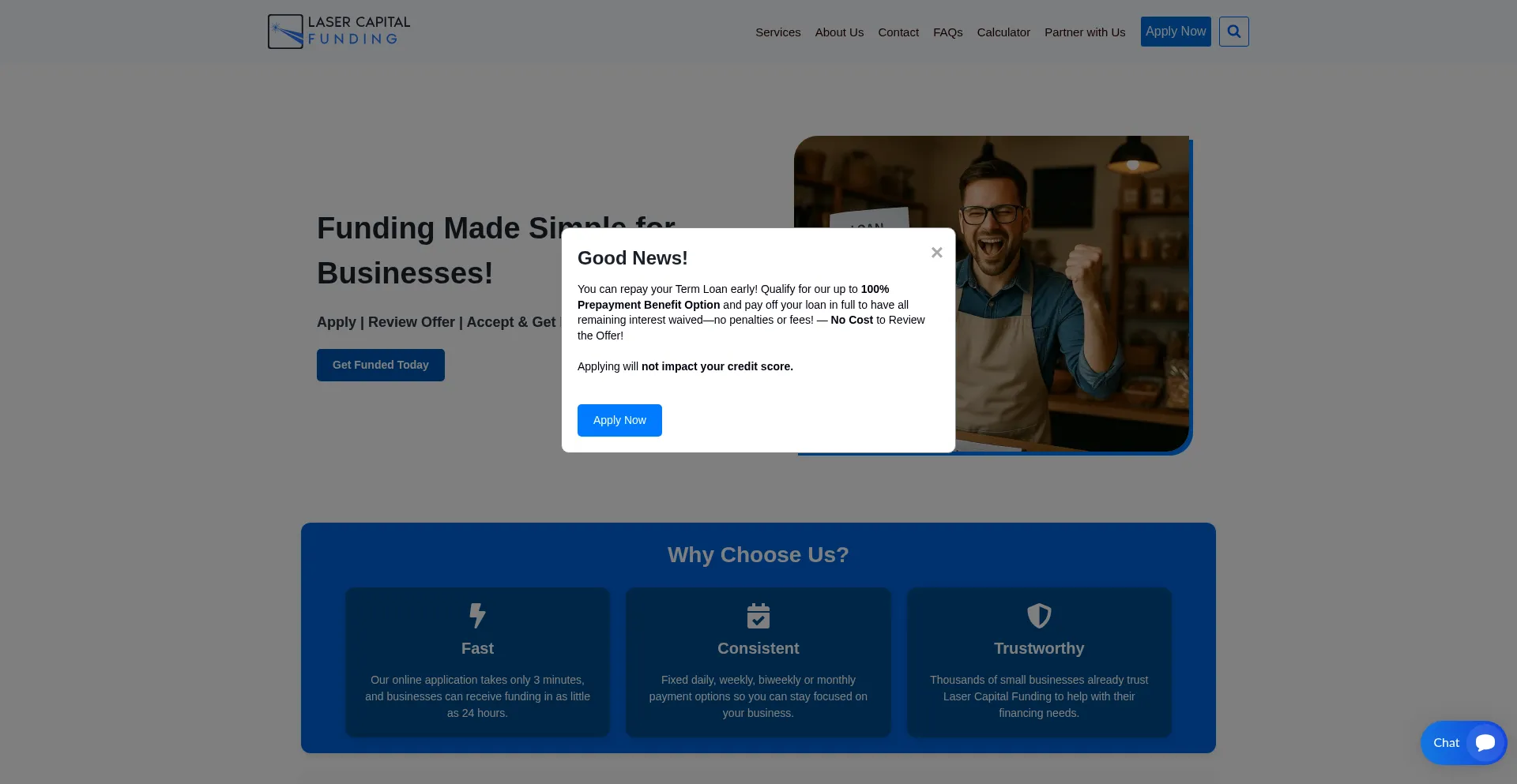 Lasercapitalfunding.com é Seguro e Confiável?