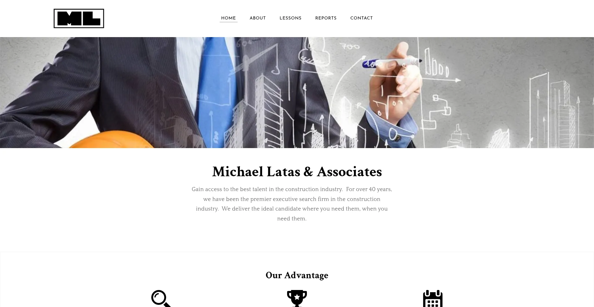 Website screenshot of Latas.com