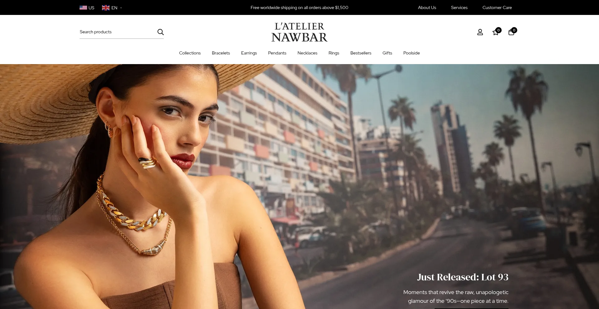 Website screenshot of Lateliernawbar.com