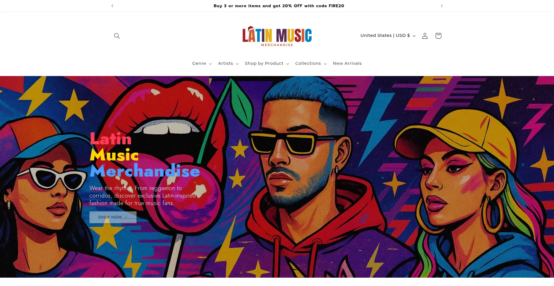 Latinmusicmerch.com