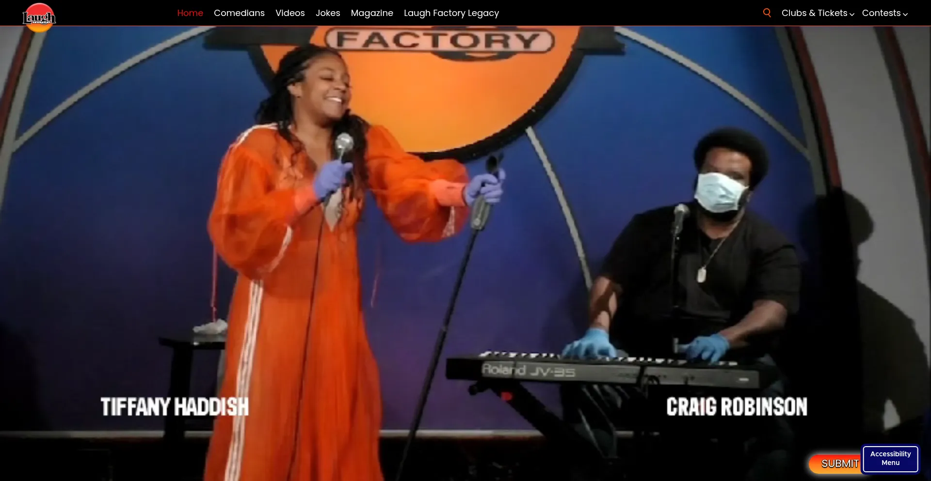 Laughfactory.com Screenshot