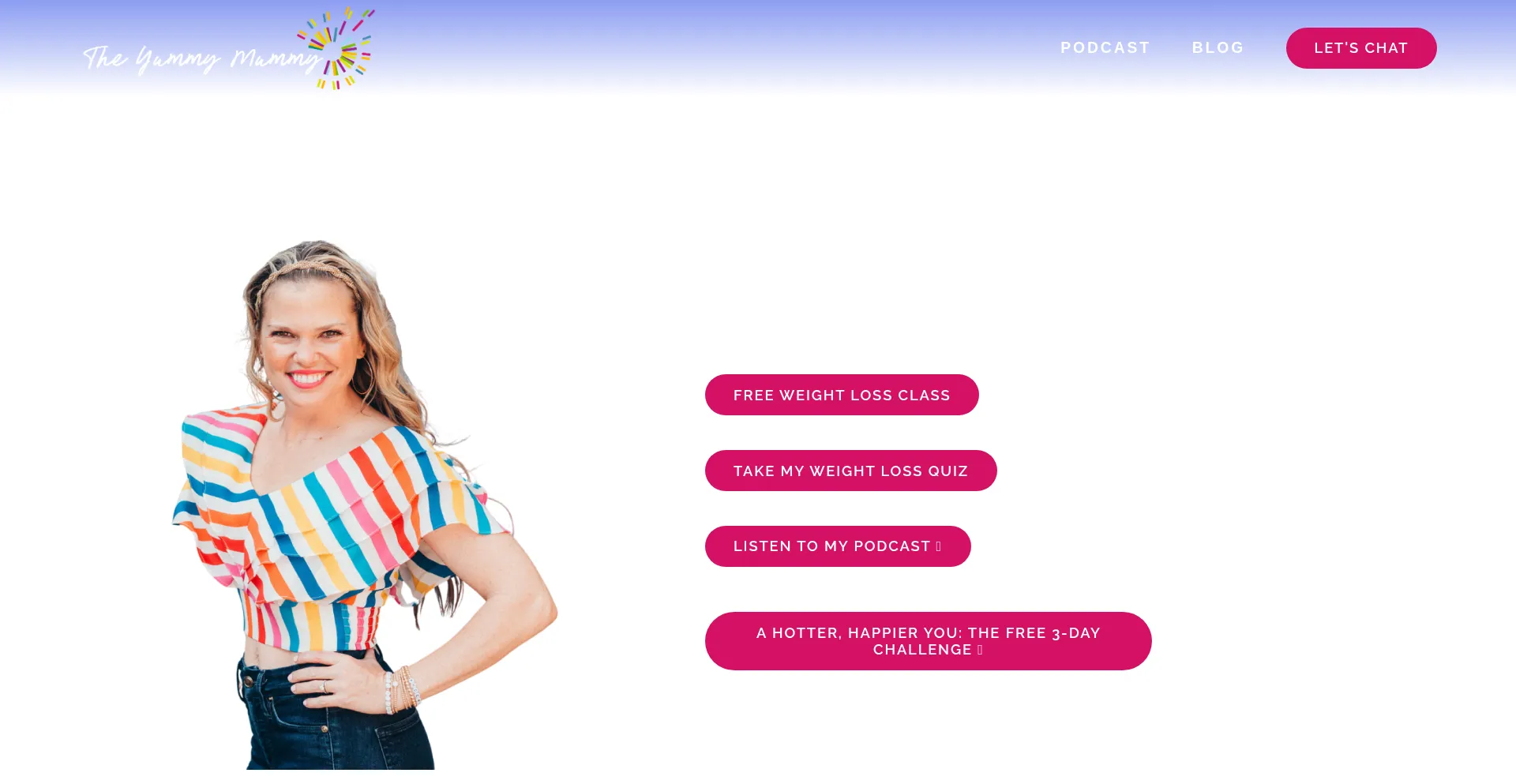 Website screenshot of Lauraconley.com