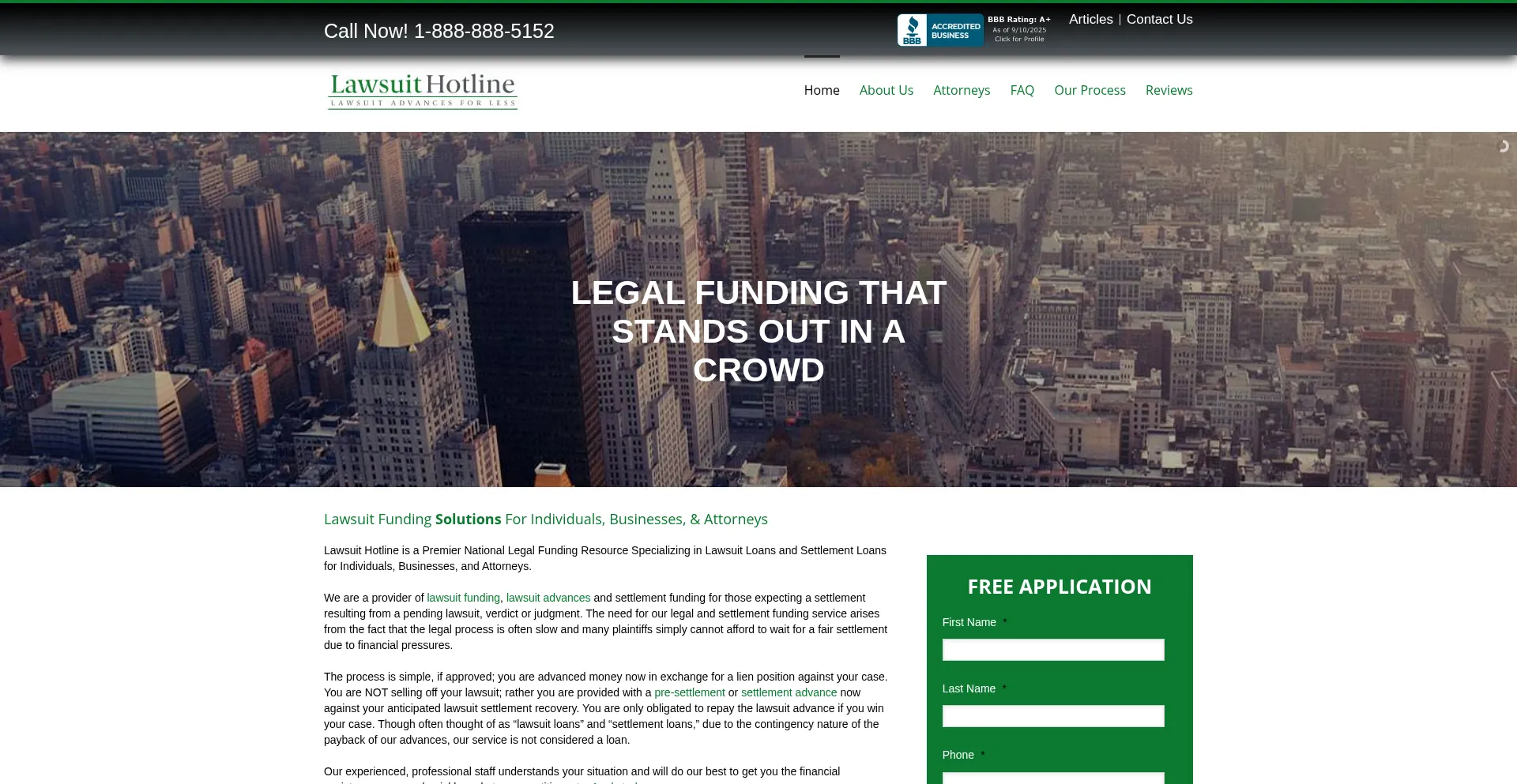 Lawsuithotline.com é Seguro e Confiável?