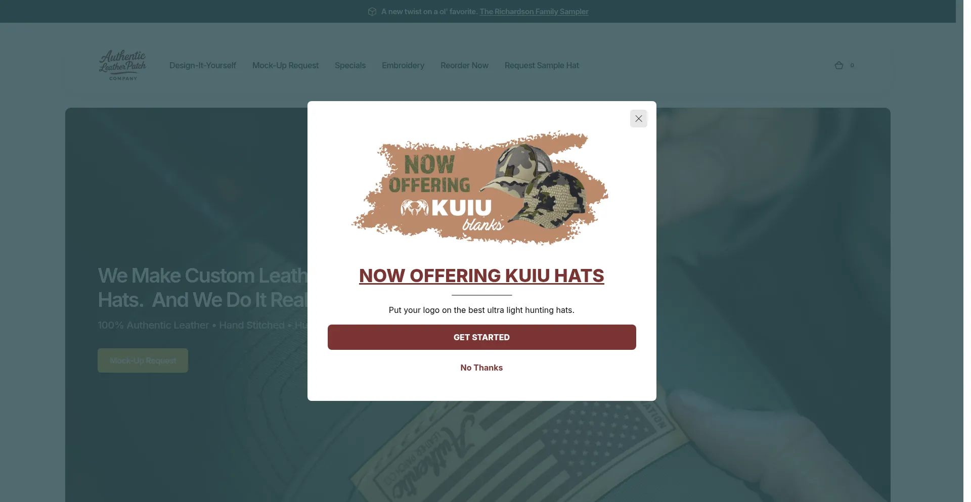 Leatherpatchcompany.com