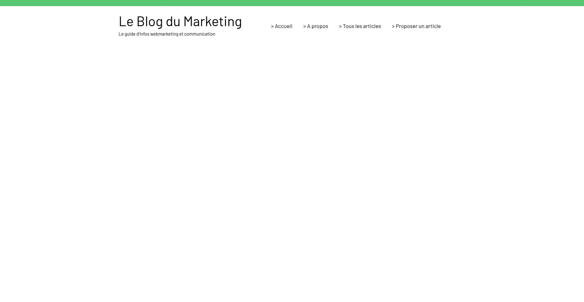 Leblogdumarketing.com