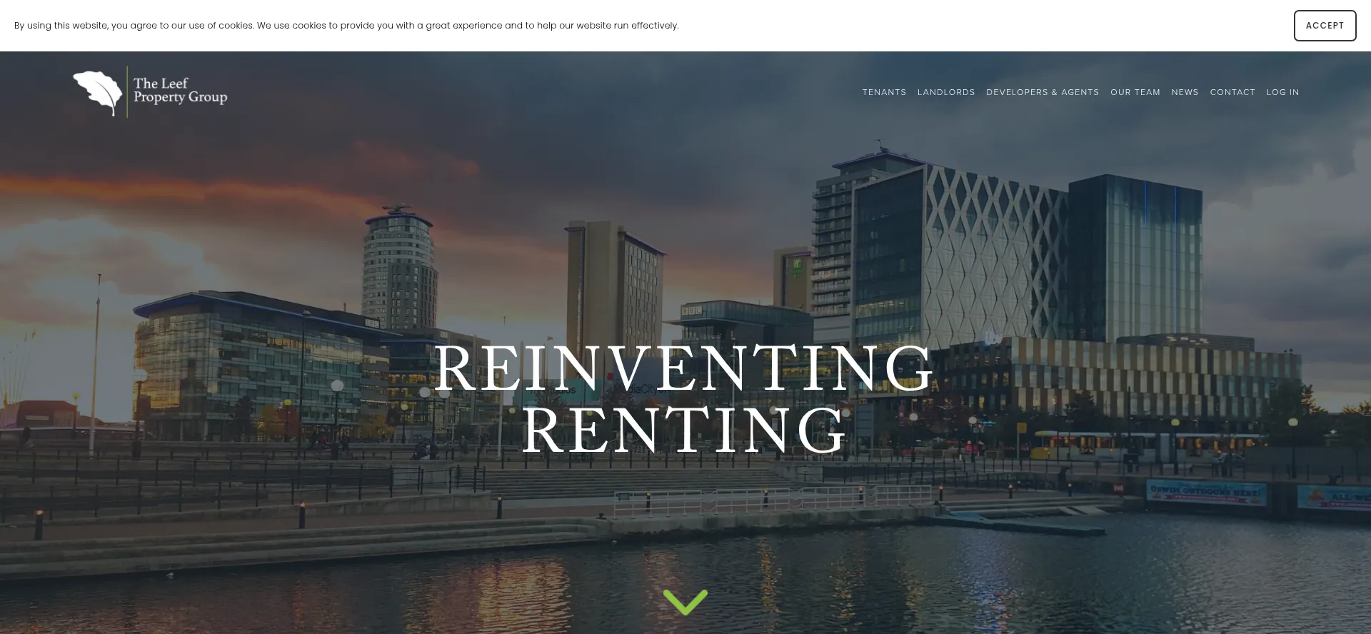 Leefproperties.com Screenshot