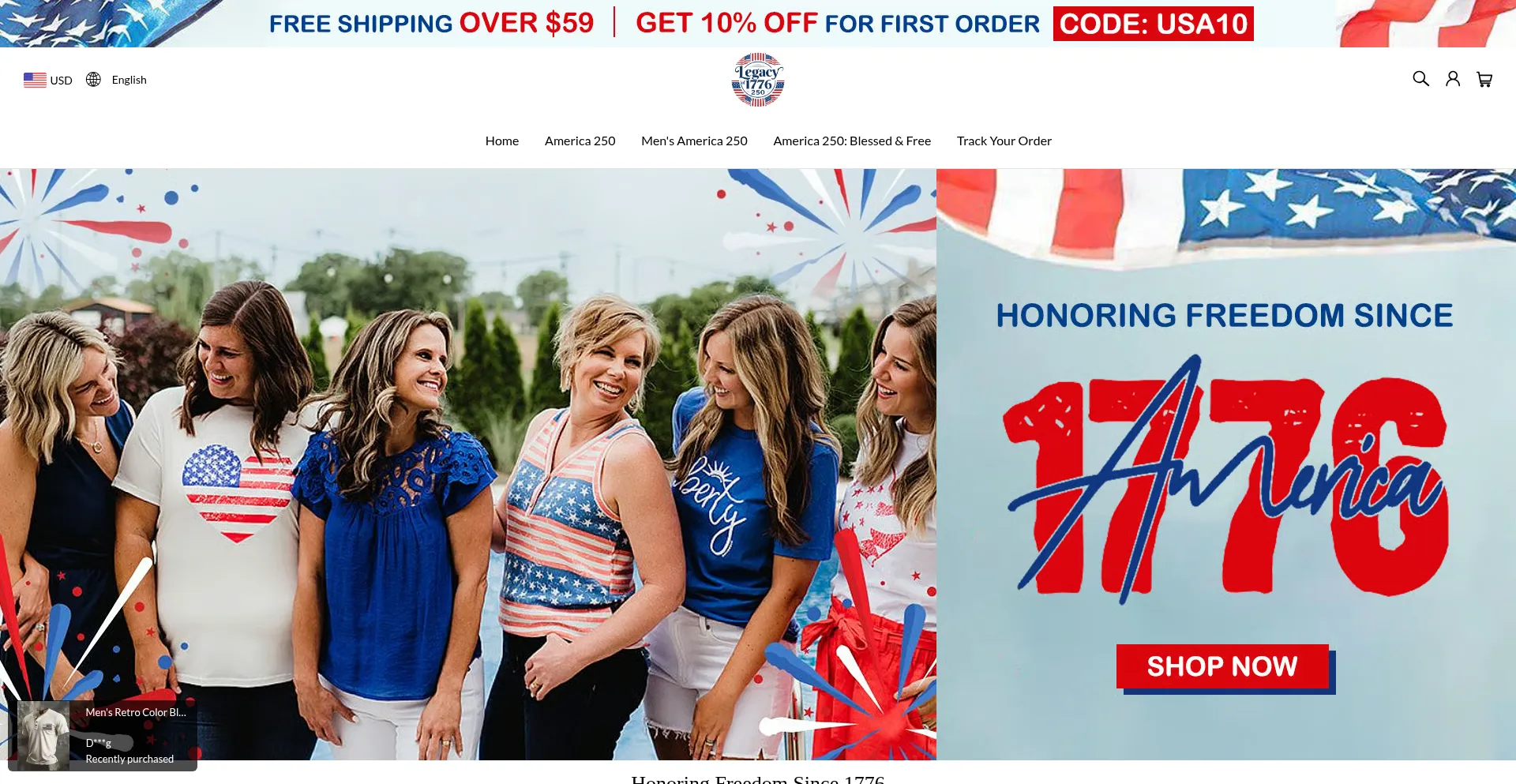 Legacyof1776.com