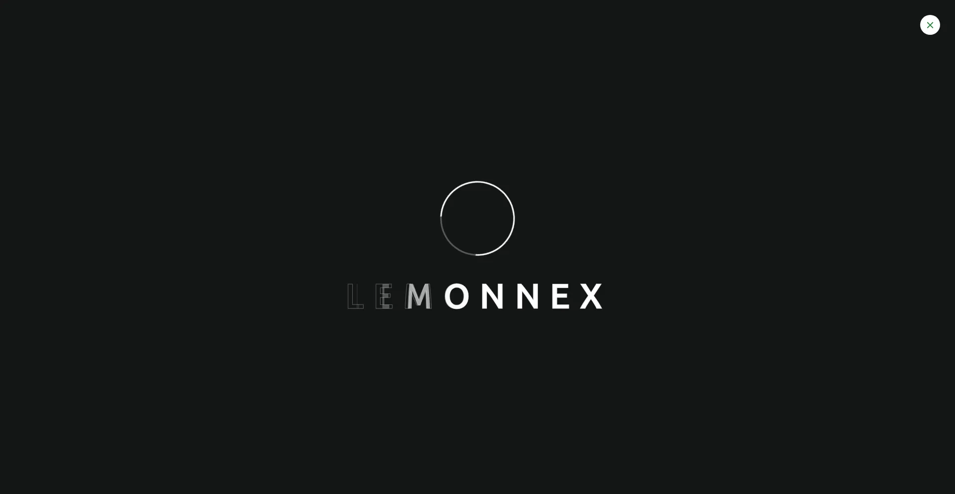 Website screenshot of Lemonnex.com