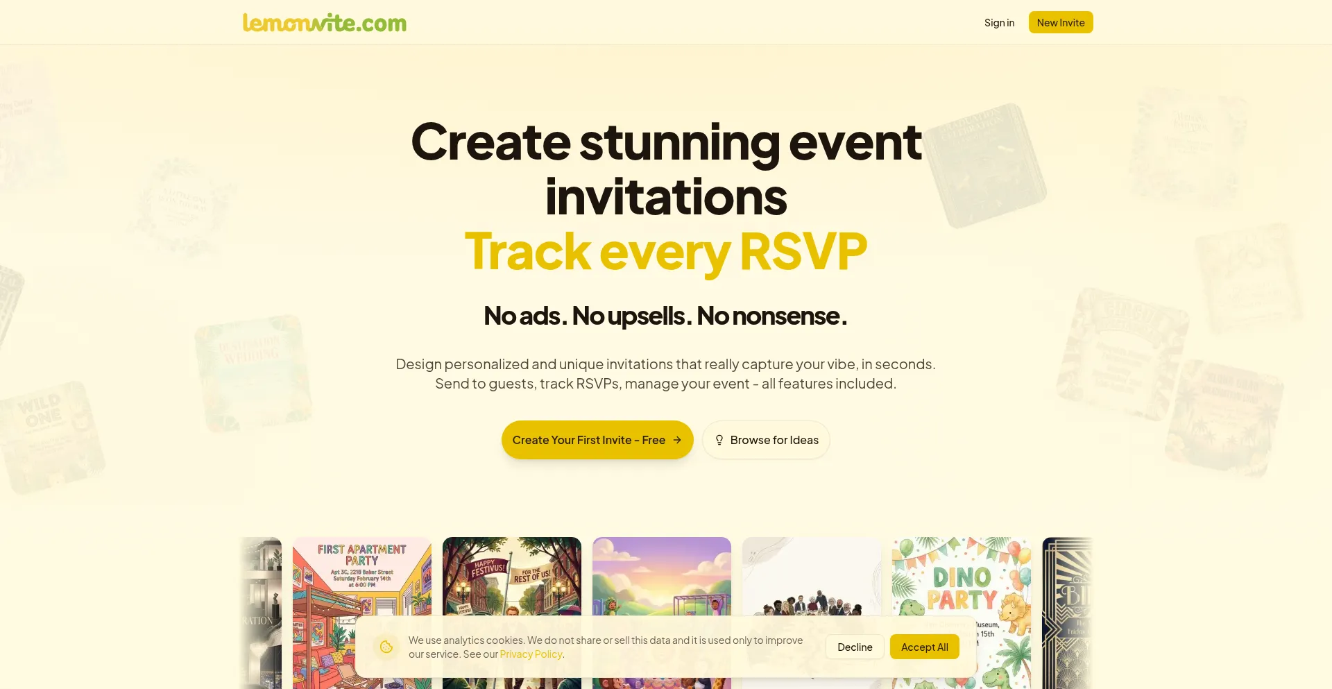 Lemonvite.com