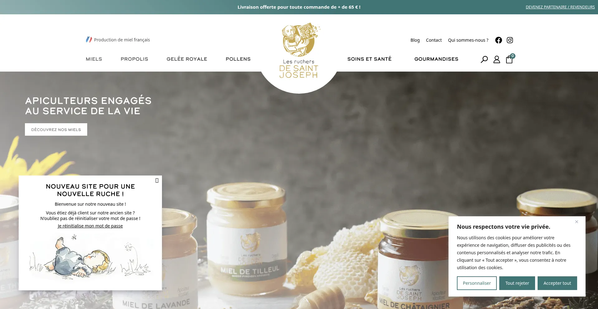 Lesruchersdestjoseph.com