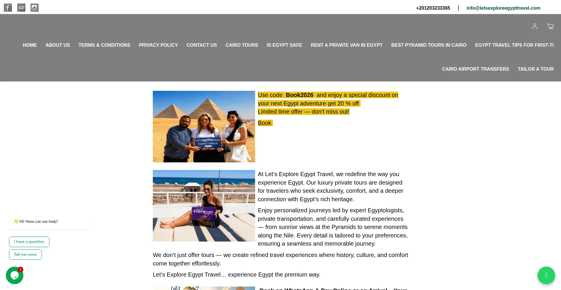 Letsexploreegypttravel.com