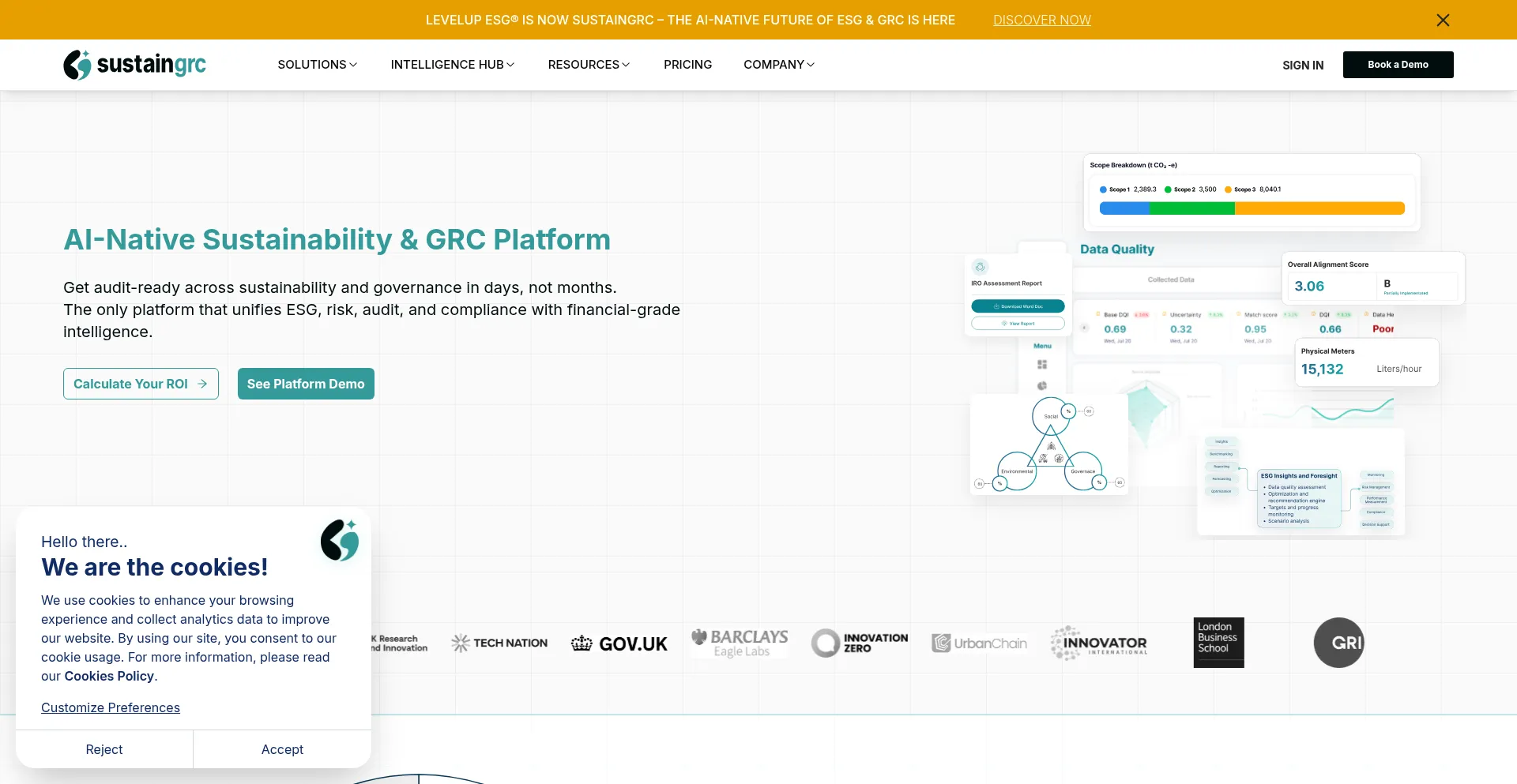 Levelupesg.co Screenshot