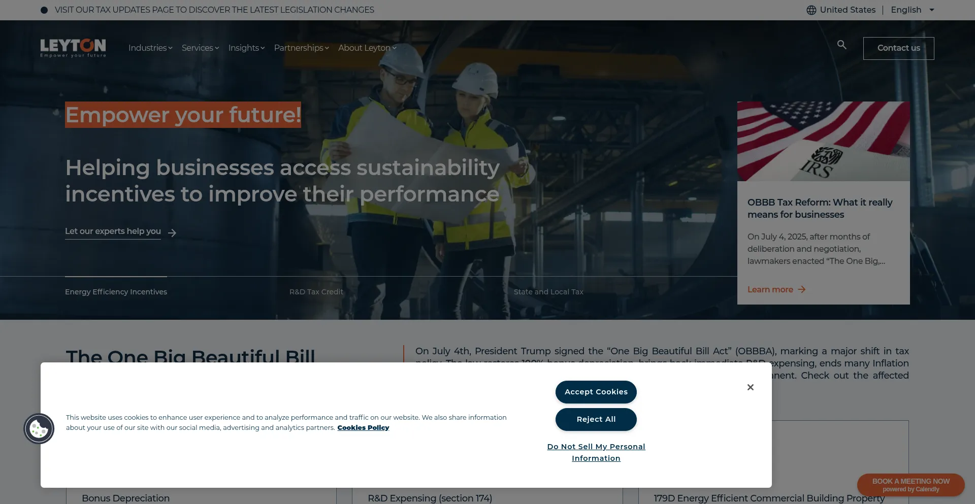 Leyton.com Screenshot