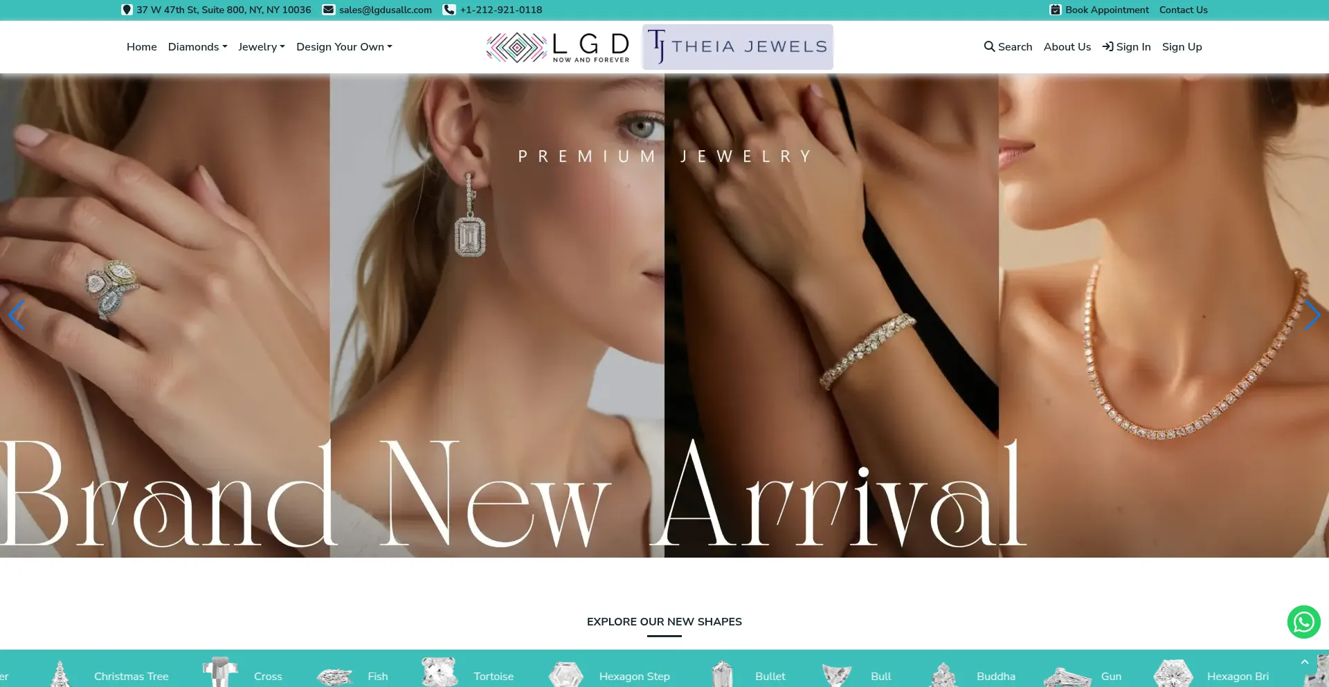 Website screenshot of Lgdusallc.com
