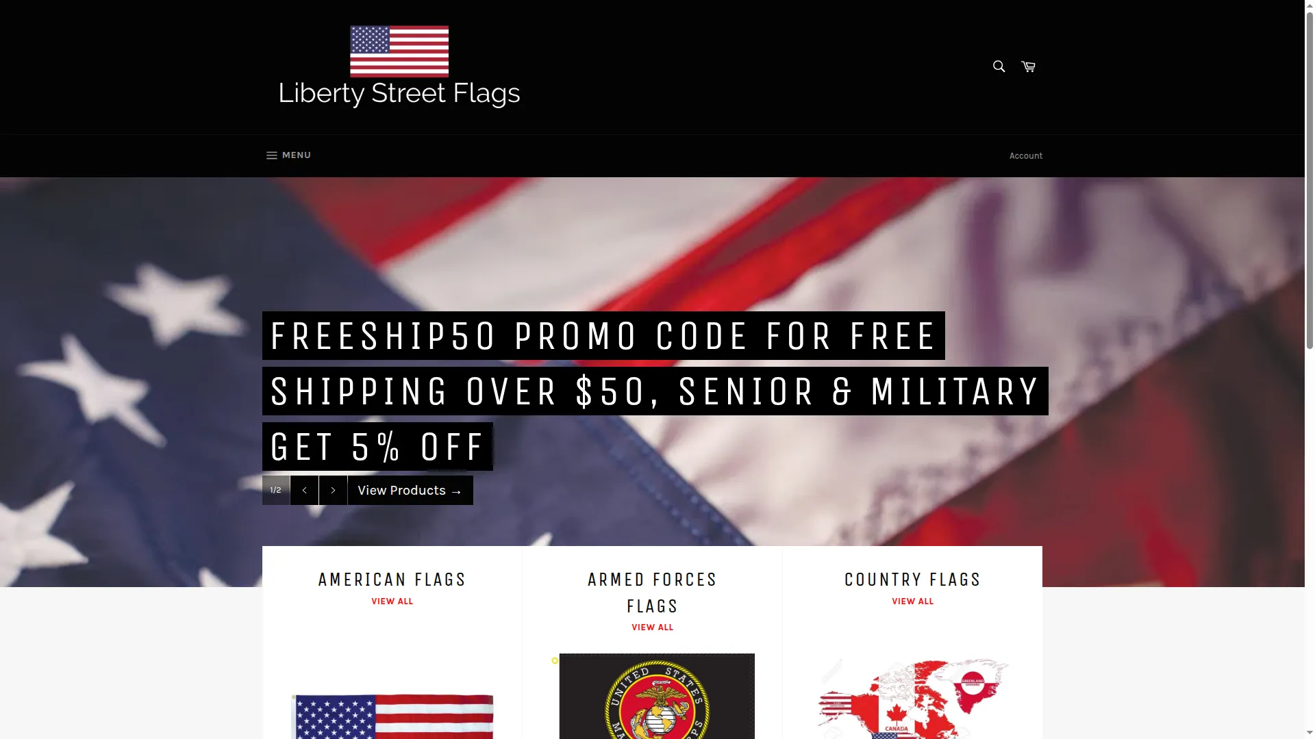 Libertystreetflags.com