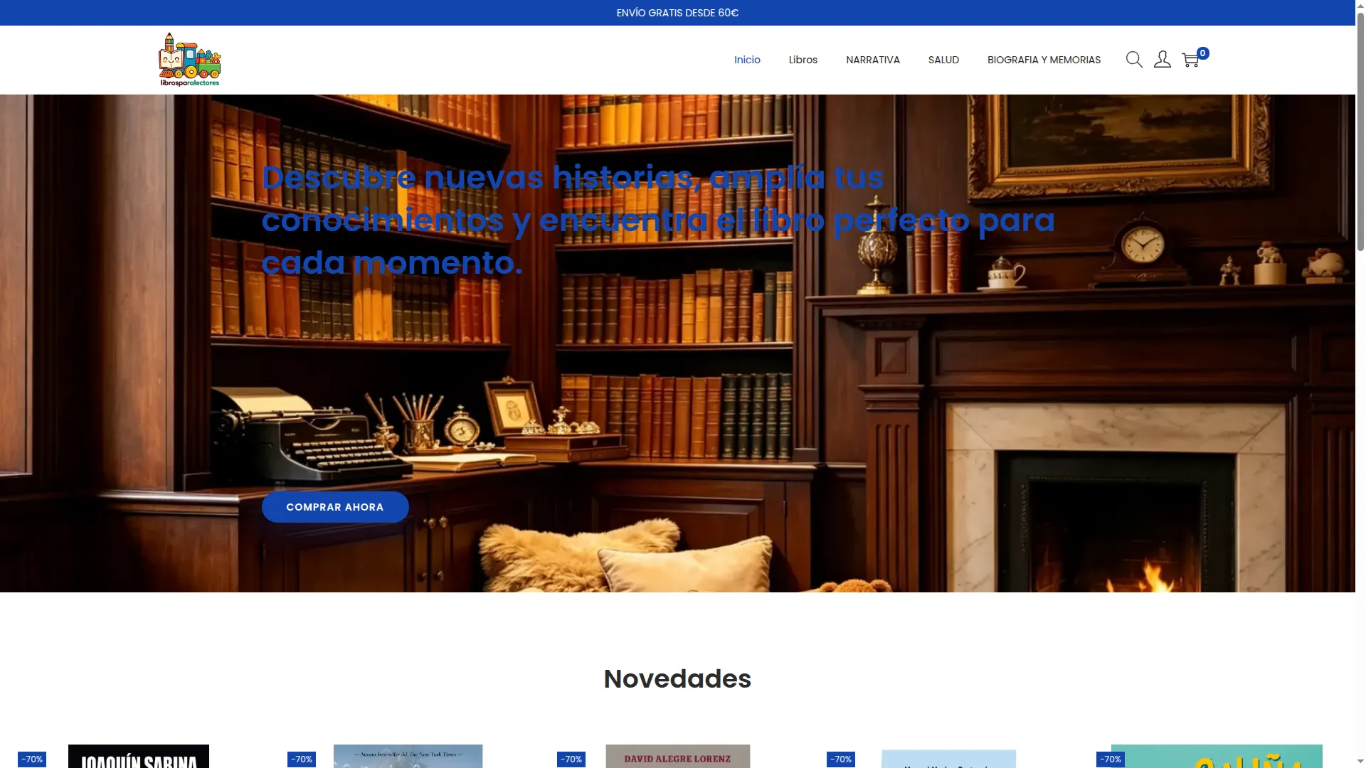 Librosparalectores.com