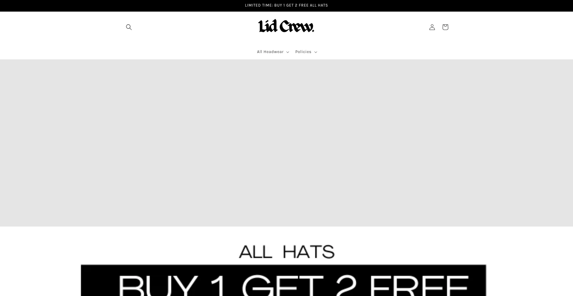 Website screenshot of Lidcrew.co
